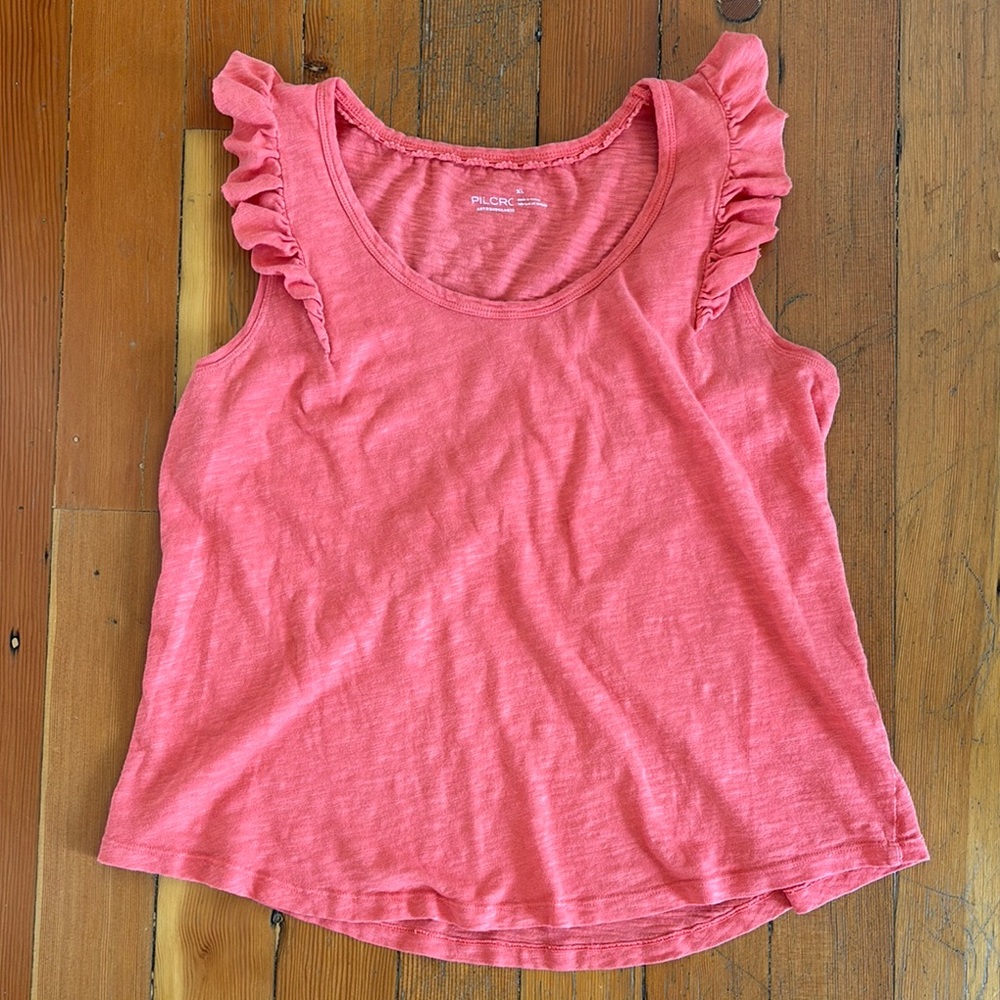 Pilcro Coral Sleeveless Top